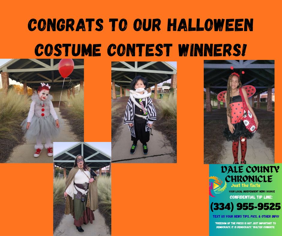 Dale - Halloween Costume Contest Winners and 1st Runners-up ...
