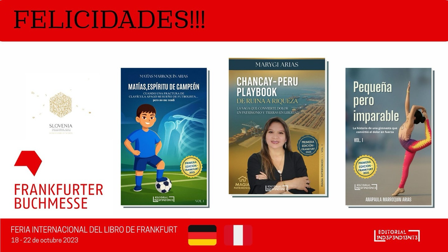 Editorial - 🇩🇪📚 ¡Orgullo peruano en la Feria Internacional del Libro de ...