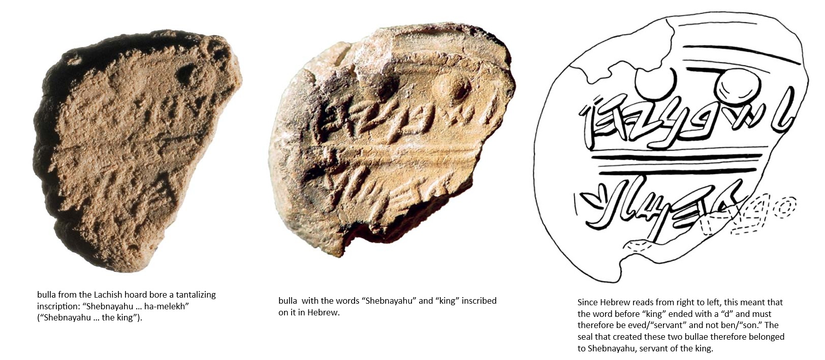 The Eye - King Hezekiah’s treasurer bore the unusual and possibly ...