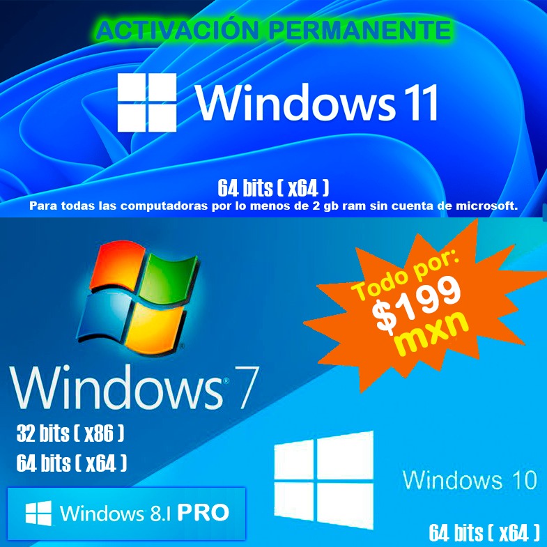 Programas para PC Windows y Mac