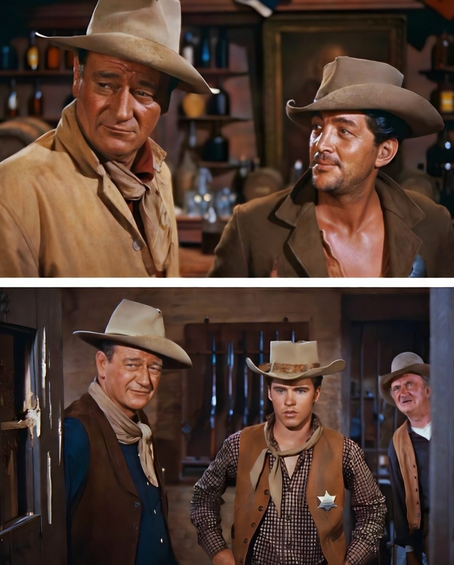 Historic - Rio Bravo (1959), directed by Howard Hawks and starring John ...