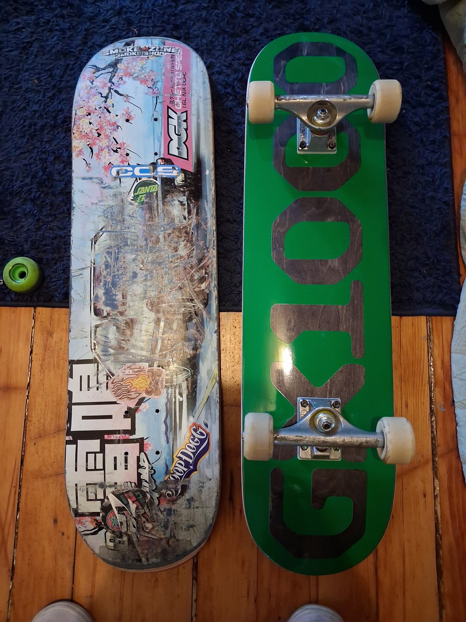 Civil GX1000 8.125 skateboard deck review and comparison to 8.25 deck