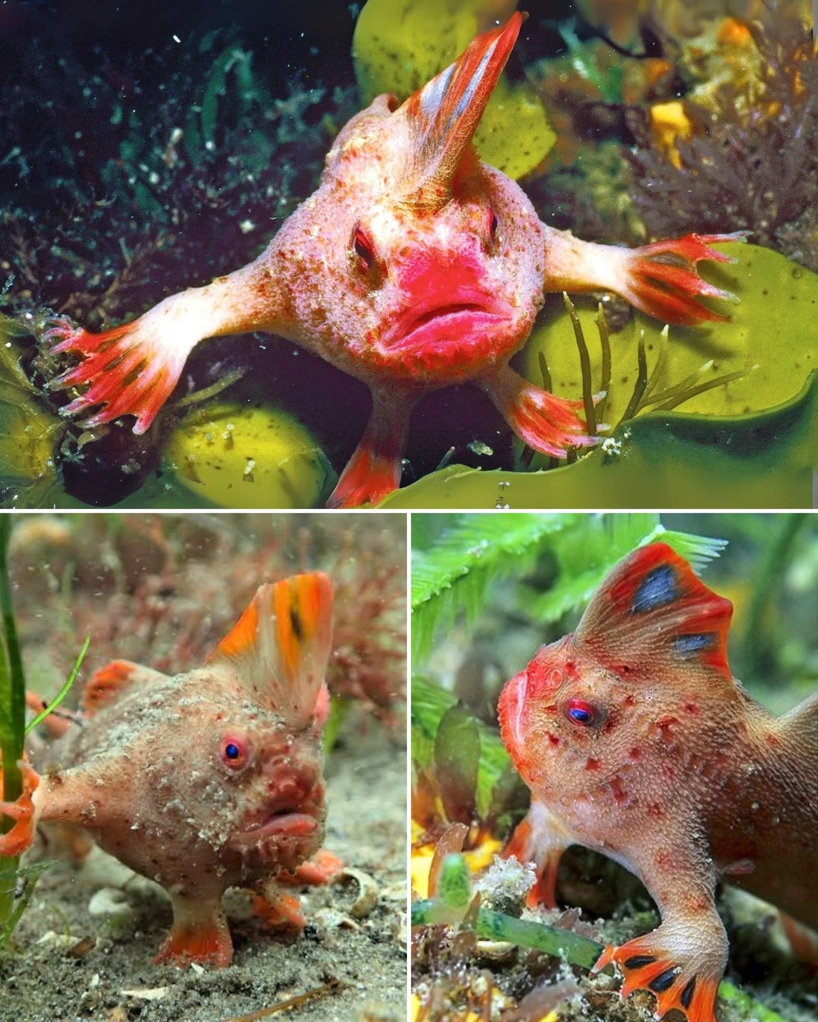 Awesome - Handfish – the little walkers of the sea! 🐟 Instead of ...