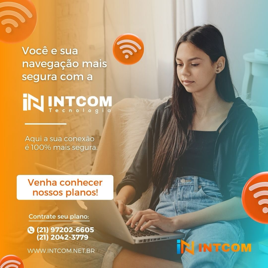 Intcom - 🚀 Navegar sem travar e com total segurança é outra vibe, né ...
