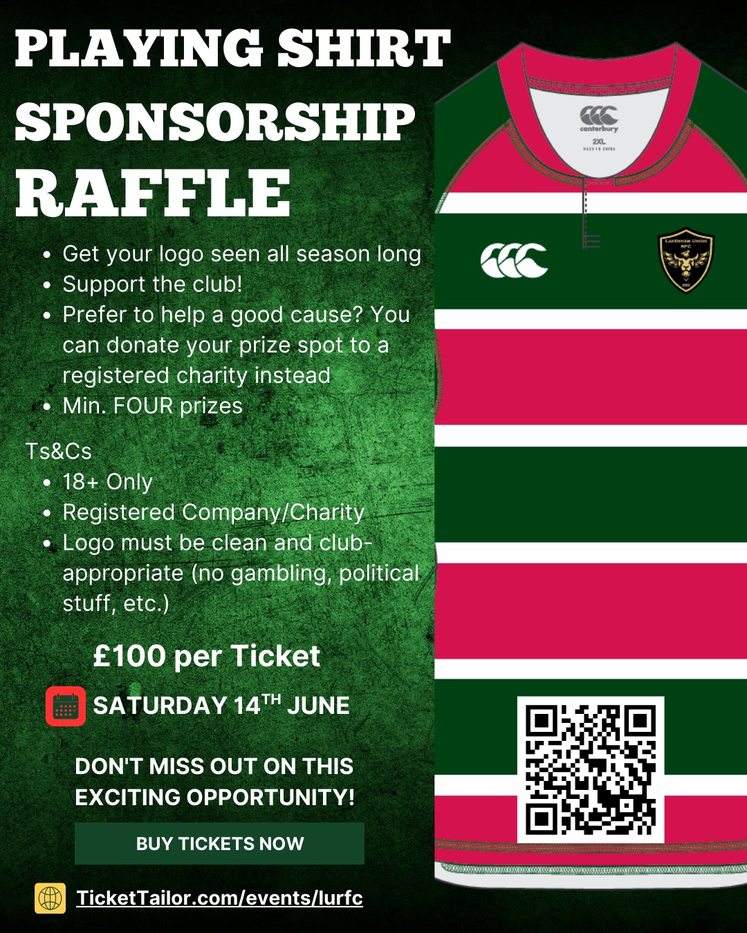 LURFC - 🔥 Missing Rugby?, well Mixed Touch is BACK! 🔥 Get... | Facebook