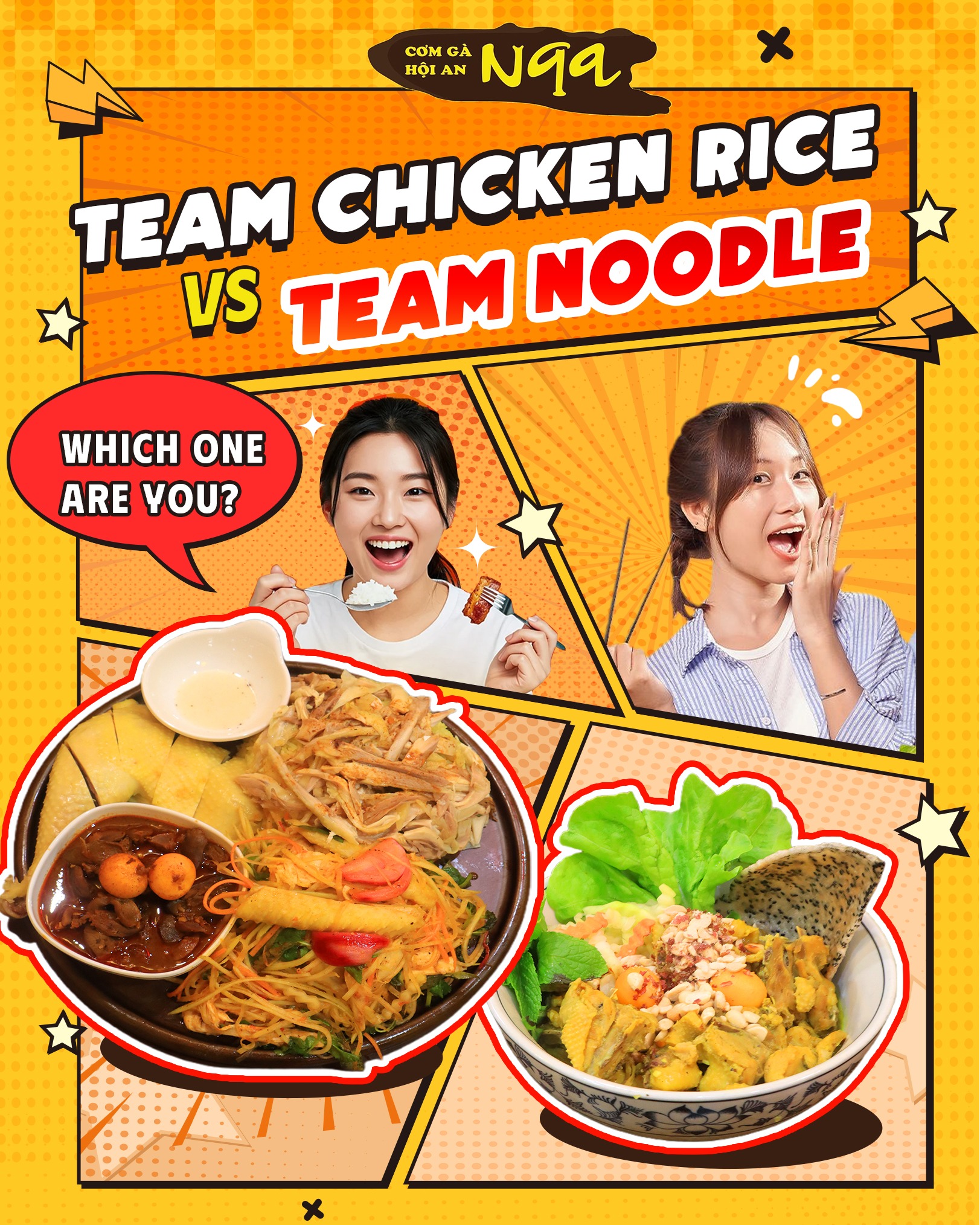 Cơm - 🍚 TEAM CHICKEN RICE VS 🍜 TEAM NOODLE – WHICH ONE ARE YOU? 💛 At BA ...