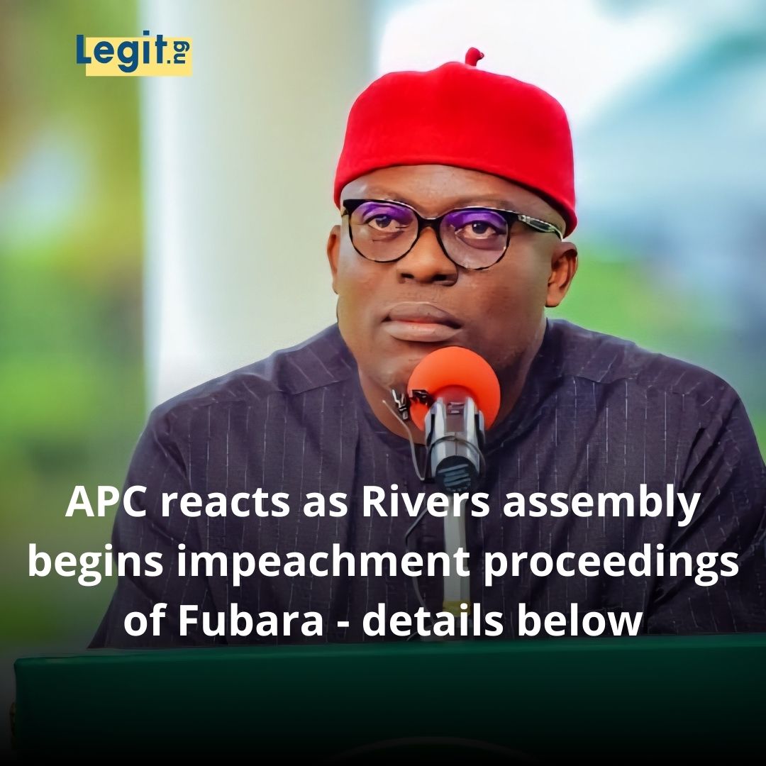 Legit.ng - The Rivers state chapter of the APC has voiced its position ...