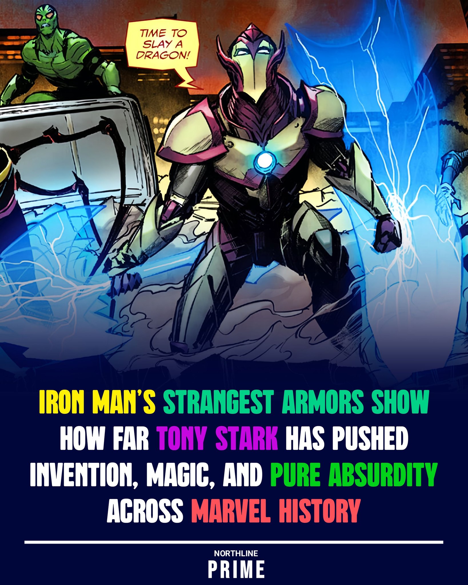 Northline - Across Marvel Comics, Iron Man has repeatedly rebuilt ...