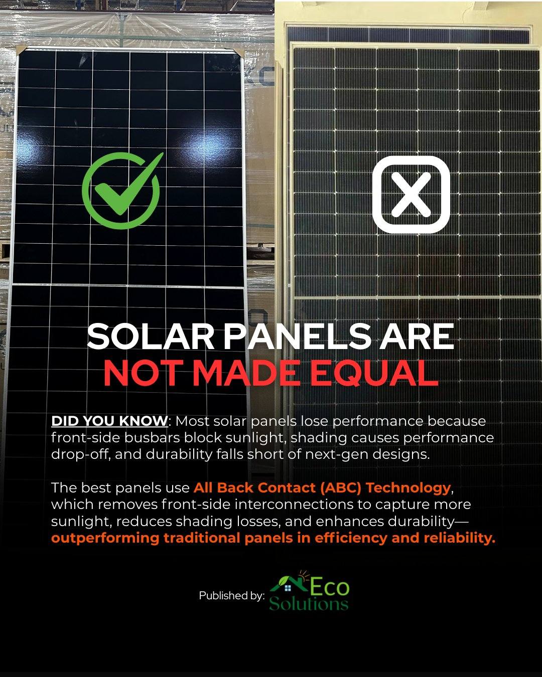 EcoSolutions - Front-side wiring and shading limit the performance of ...