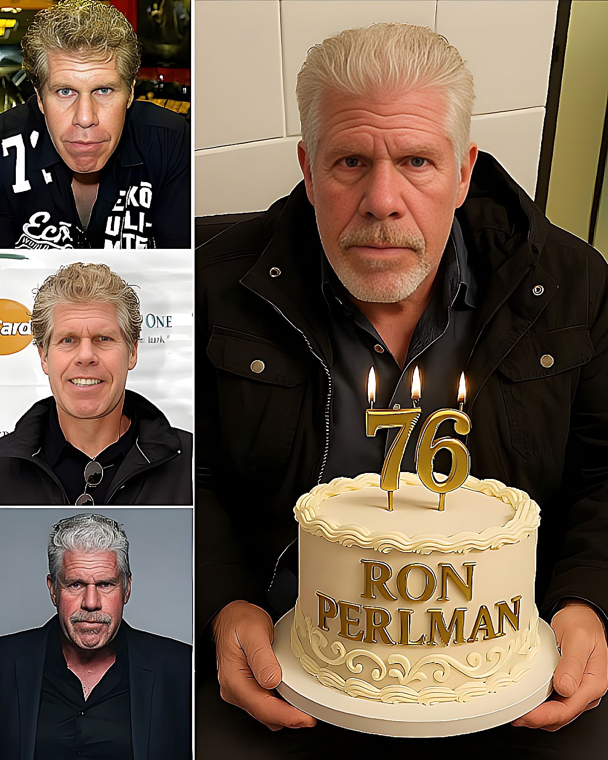 Lukka - 🎉Happy 76th Birthday to the incredible Ron Perlman!🎂🥂 📍From his ...