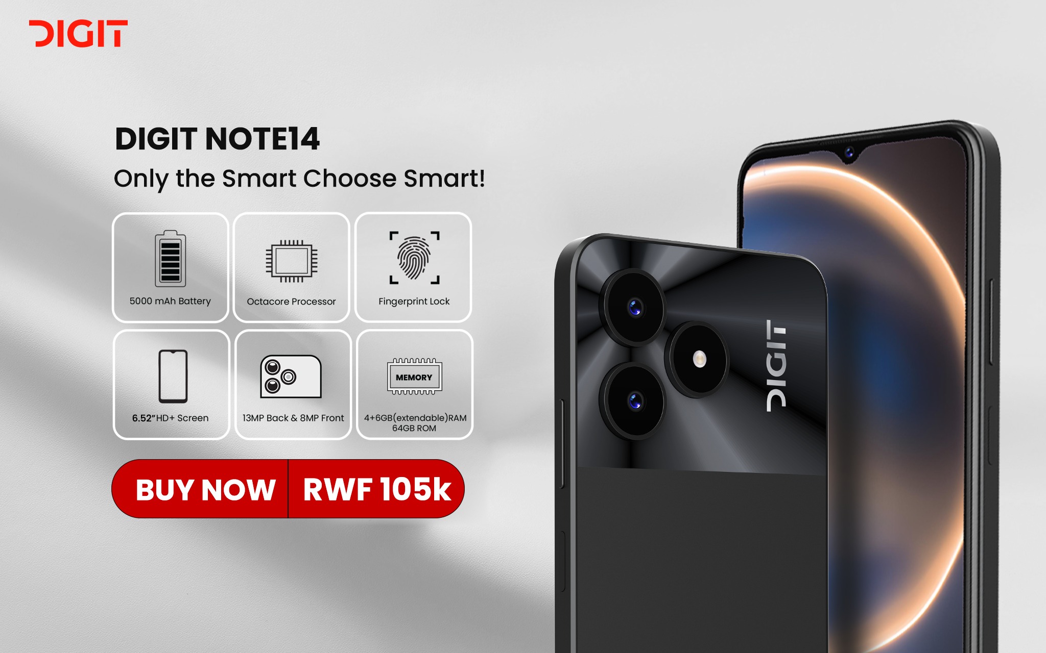 DIGIT Rwanda - Introducing Digit #Note14 Smartphone for... | Facebook