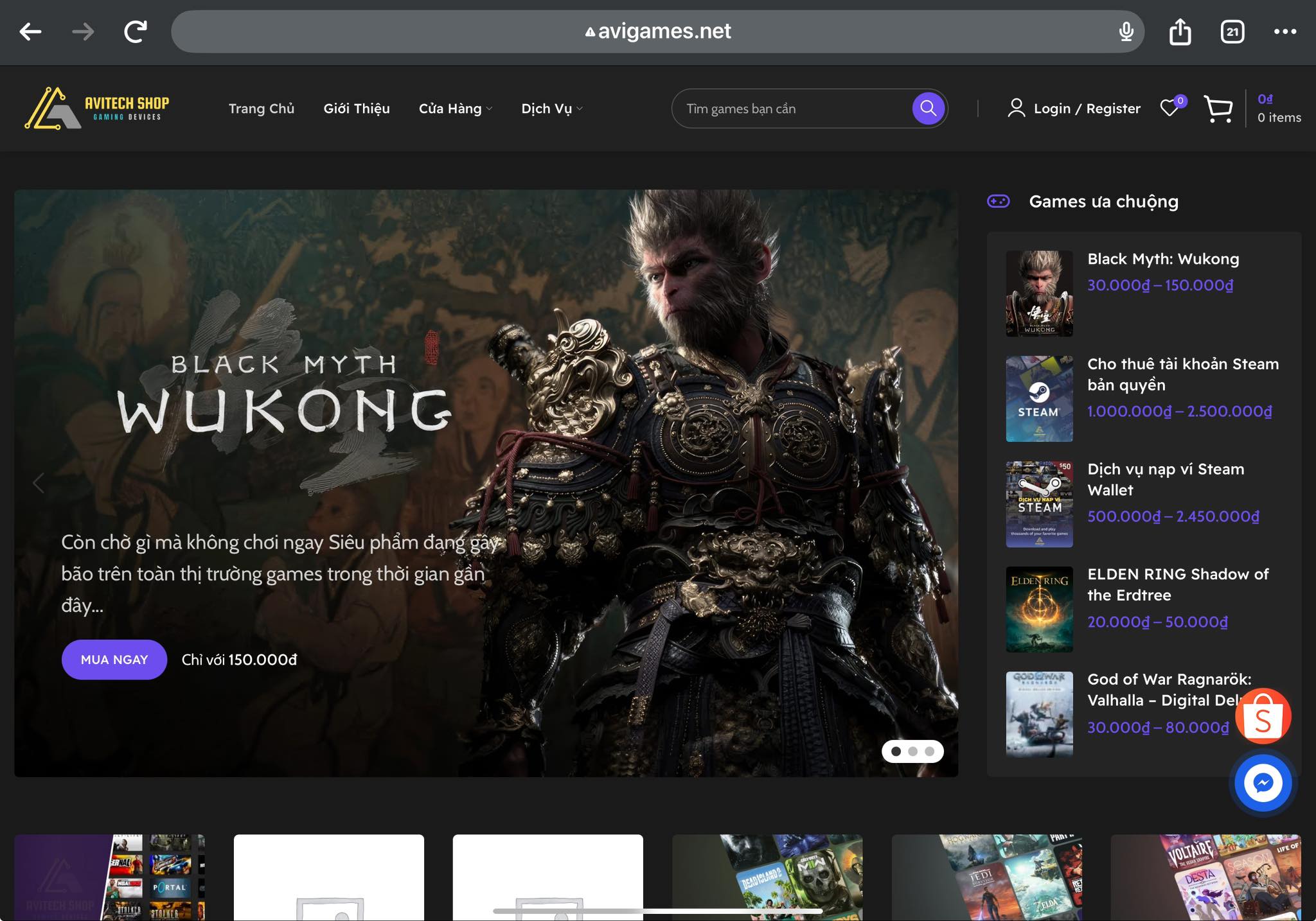 AviTech Shop - 🎮 Tải game không giới hạn với AVIGAMES 🎮... | Facebook