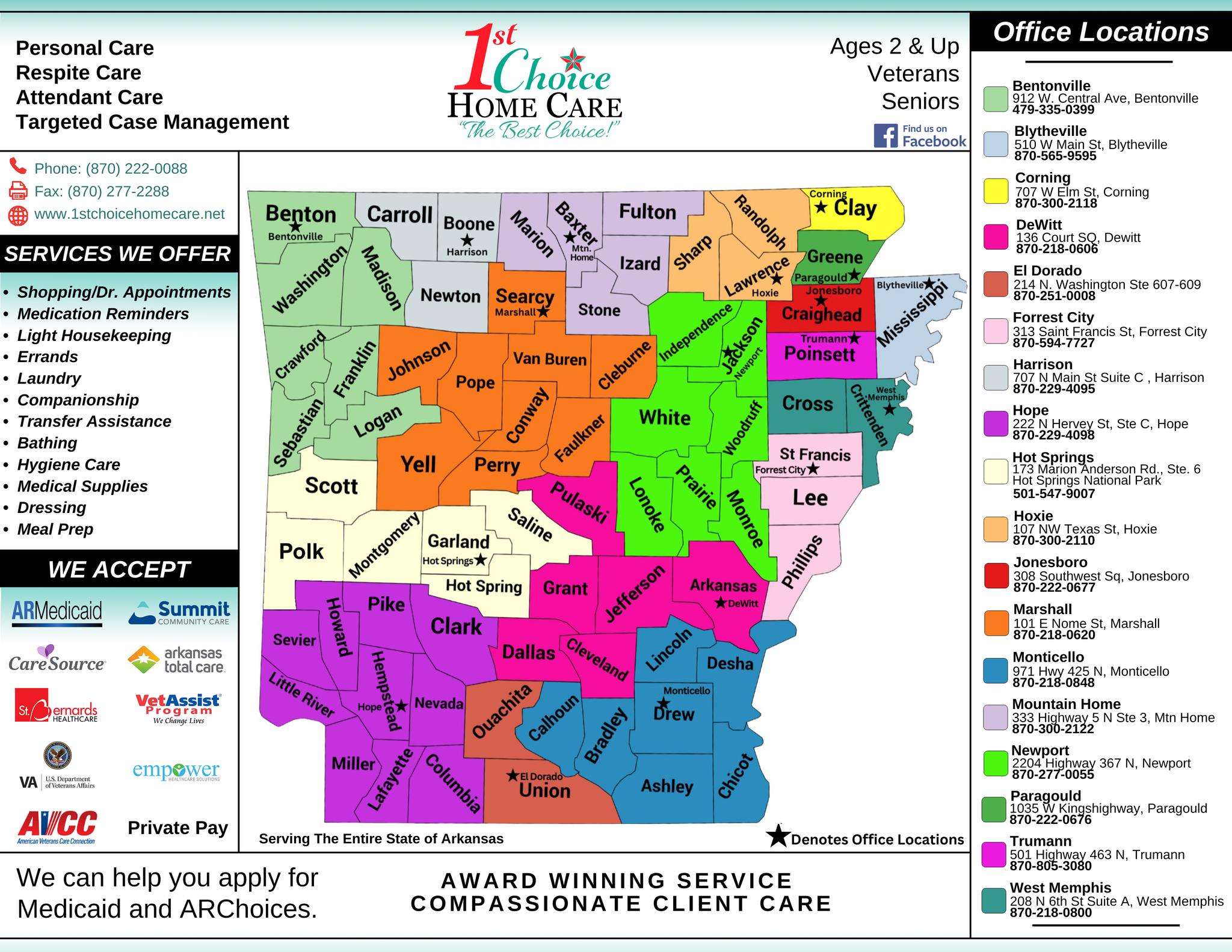 1st Choice Home Care, Inc. Marshall | Marshall AR