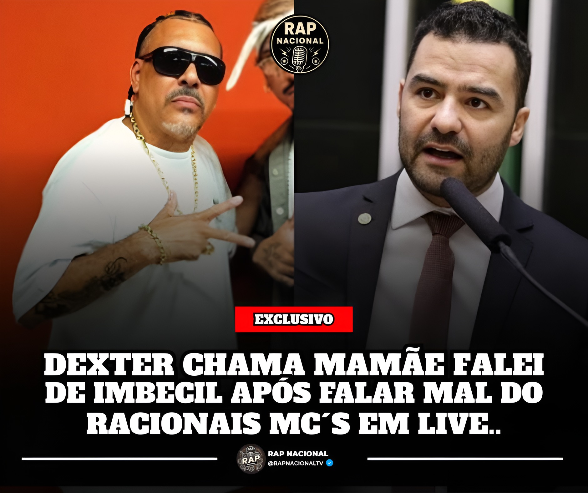 Rap - O rapper Dexter se manifestou publicamente em resposta a ...