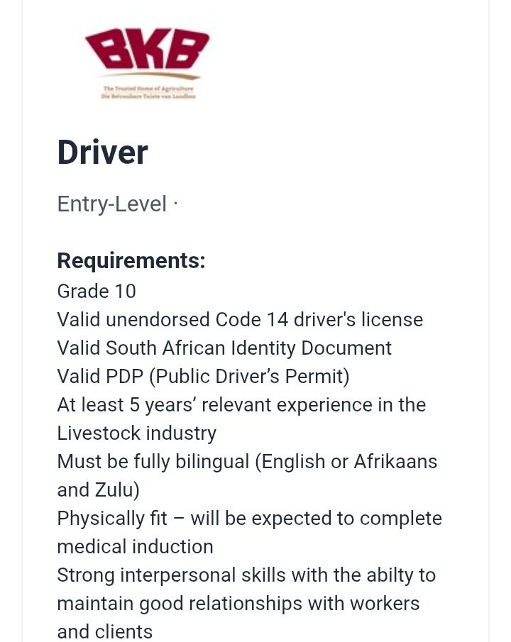 ISpan Network - Driver Requirements: Grade 10 Valid... | Facebook