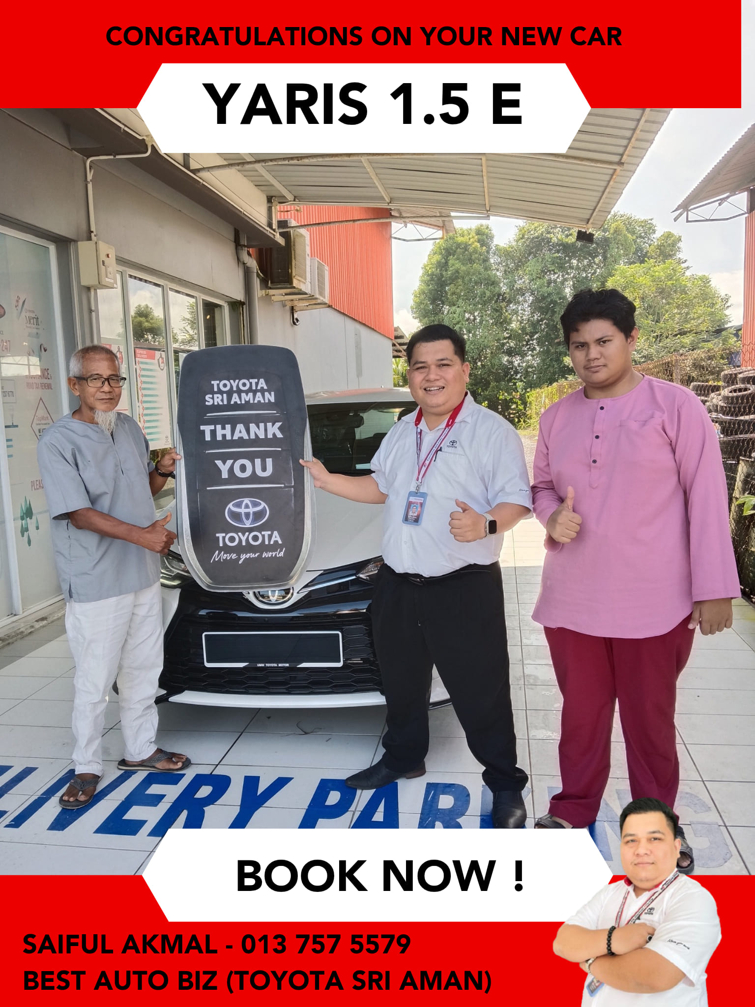 Toyota Sarawak Saiful Akmal - Best Auto Biz | Sri Aman