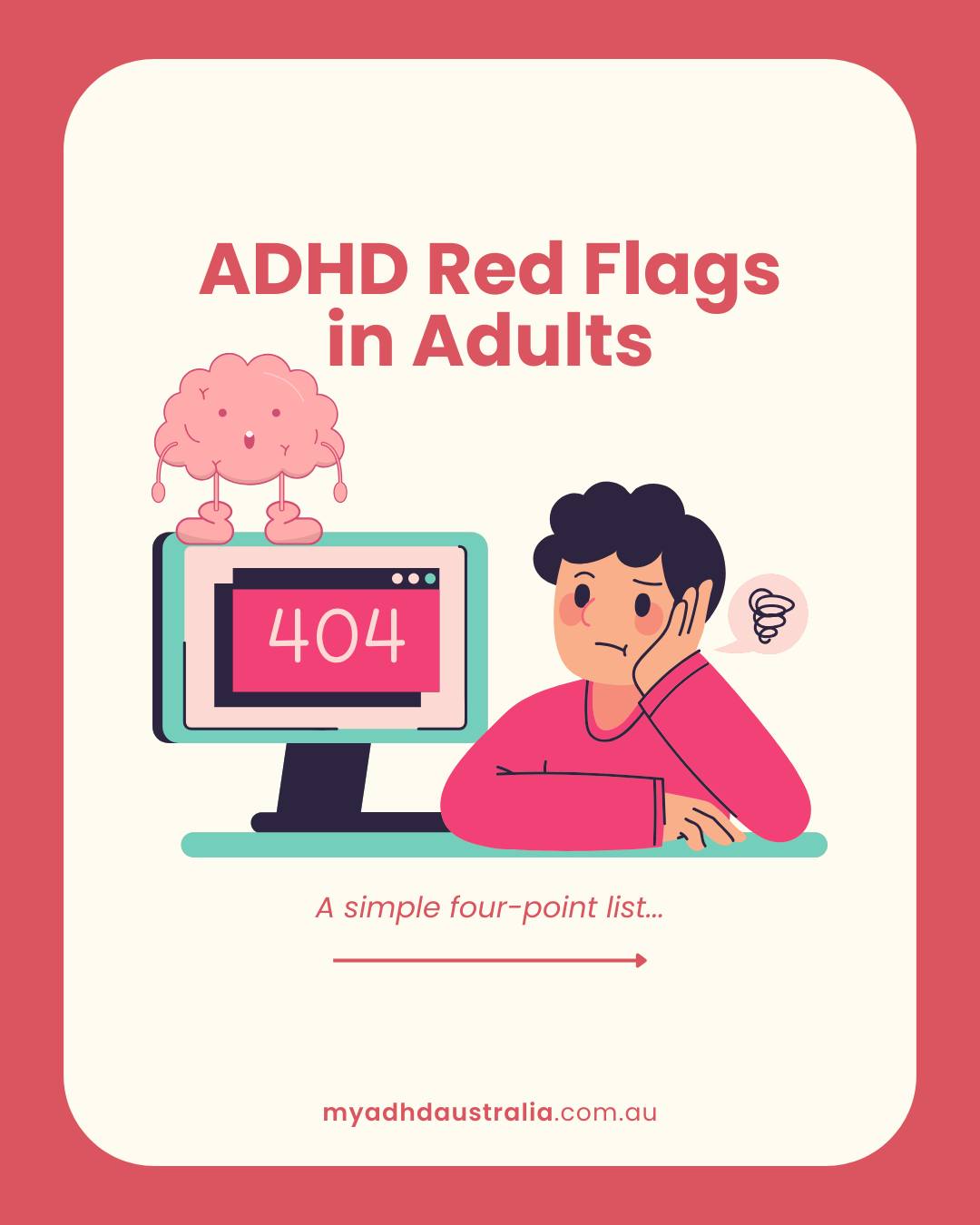 Recognising the signs early can make... - My ADHD Australia | Facebook