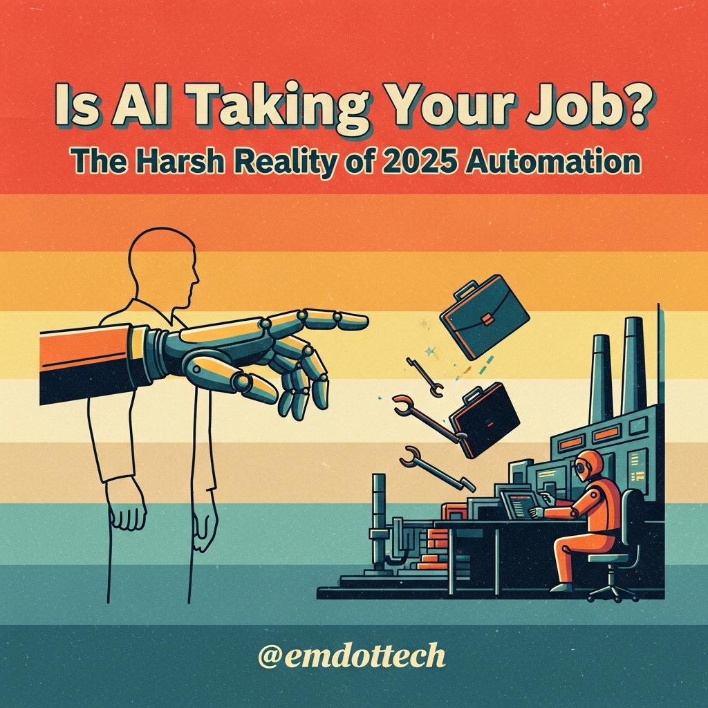 Emdottech - Is your job AI-proof in 2025? 🤔 The automation wave is ...