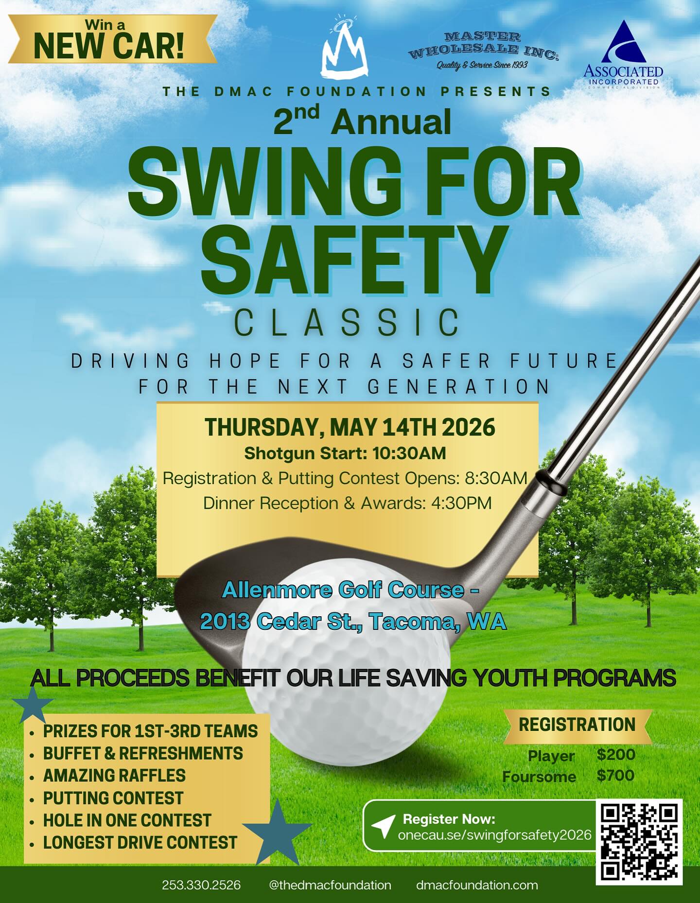 ⛳️ We’re SO excited to announce our... - The DMAC Foundation | Facebook