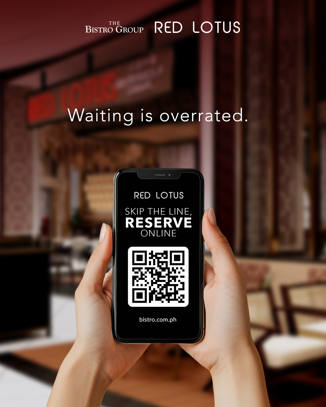 Red - Your Red Lotus table is always within reach. 📱Simply scan the QR ...