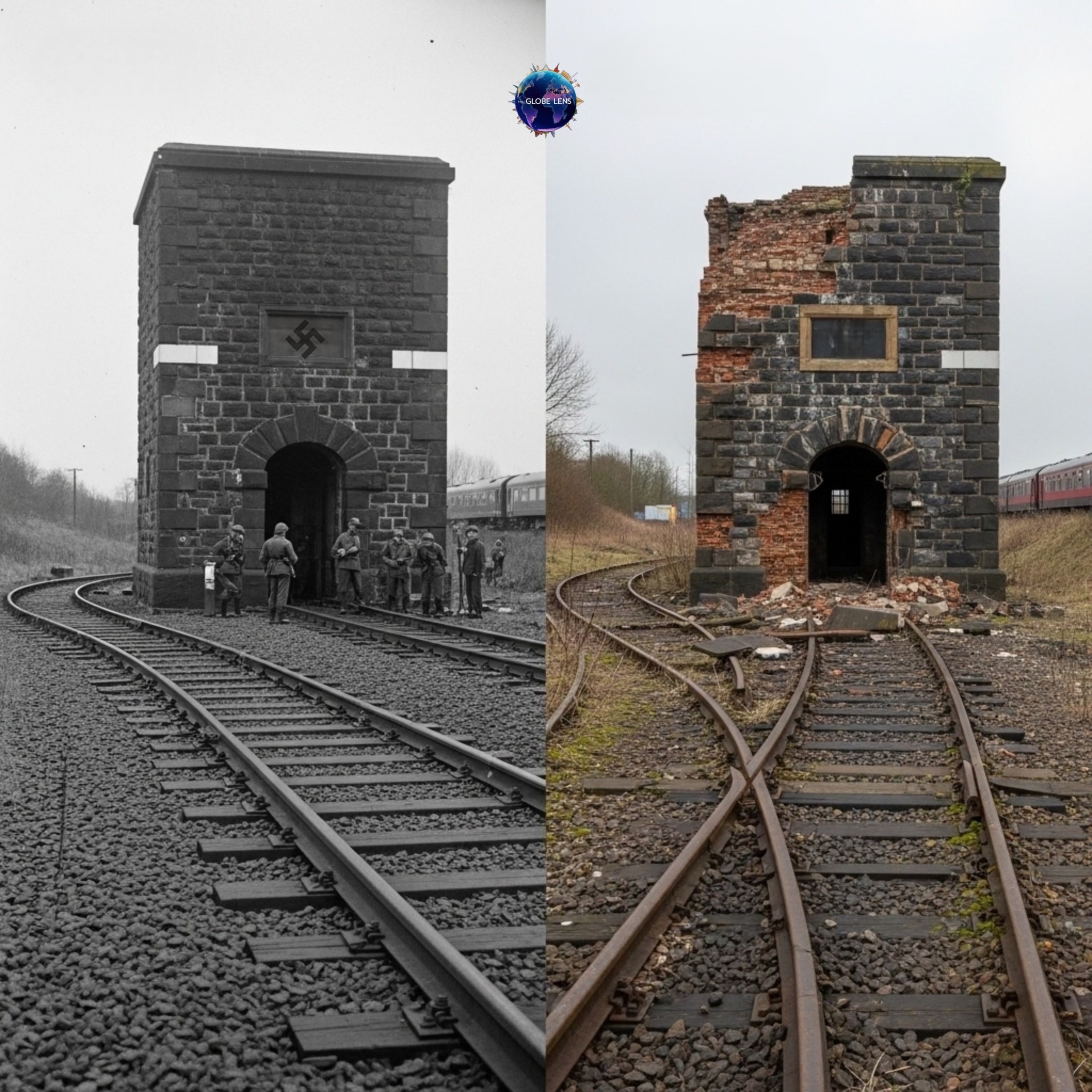 The Globe - Iron Sentinel at the Rail Yard: Hanover’s Cold Guard Post ...