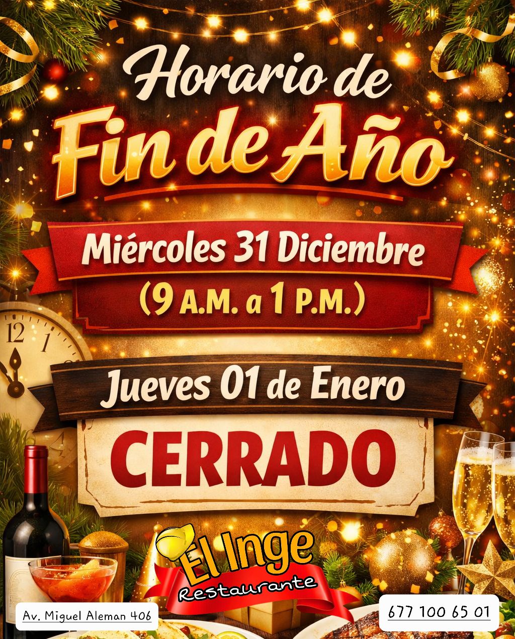 El Inge Restaurante. | Nuevo Ideal