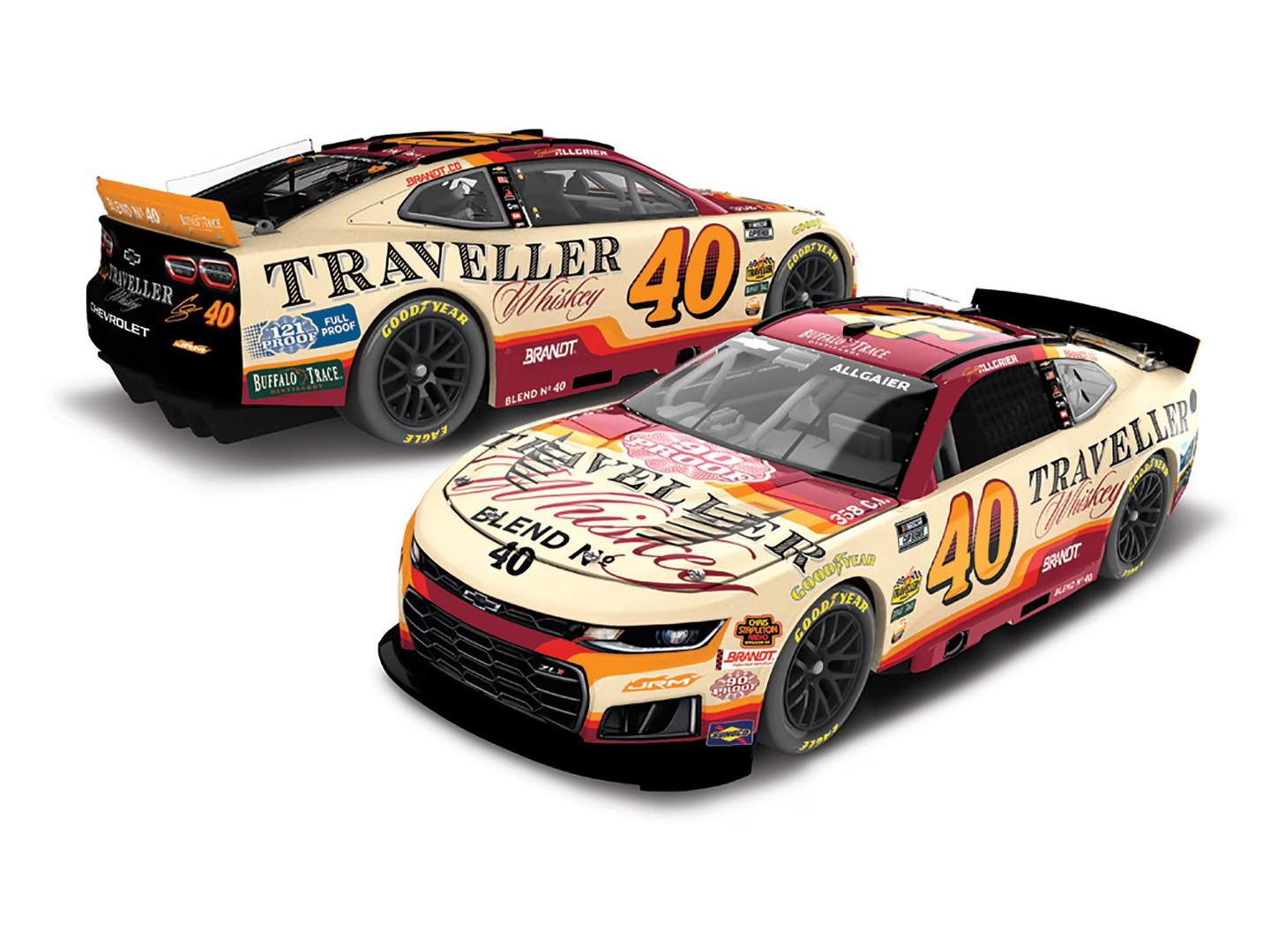 Mystic Places　Justin James Reed　限定500部 JR Motorsports has unveiled the No. 40 Traveller Whiskey Chevrolet