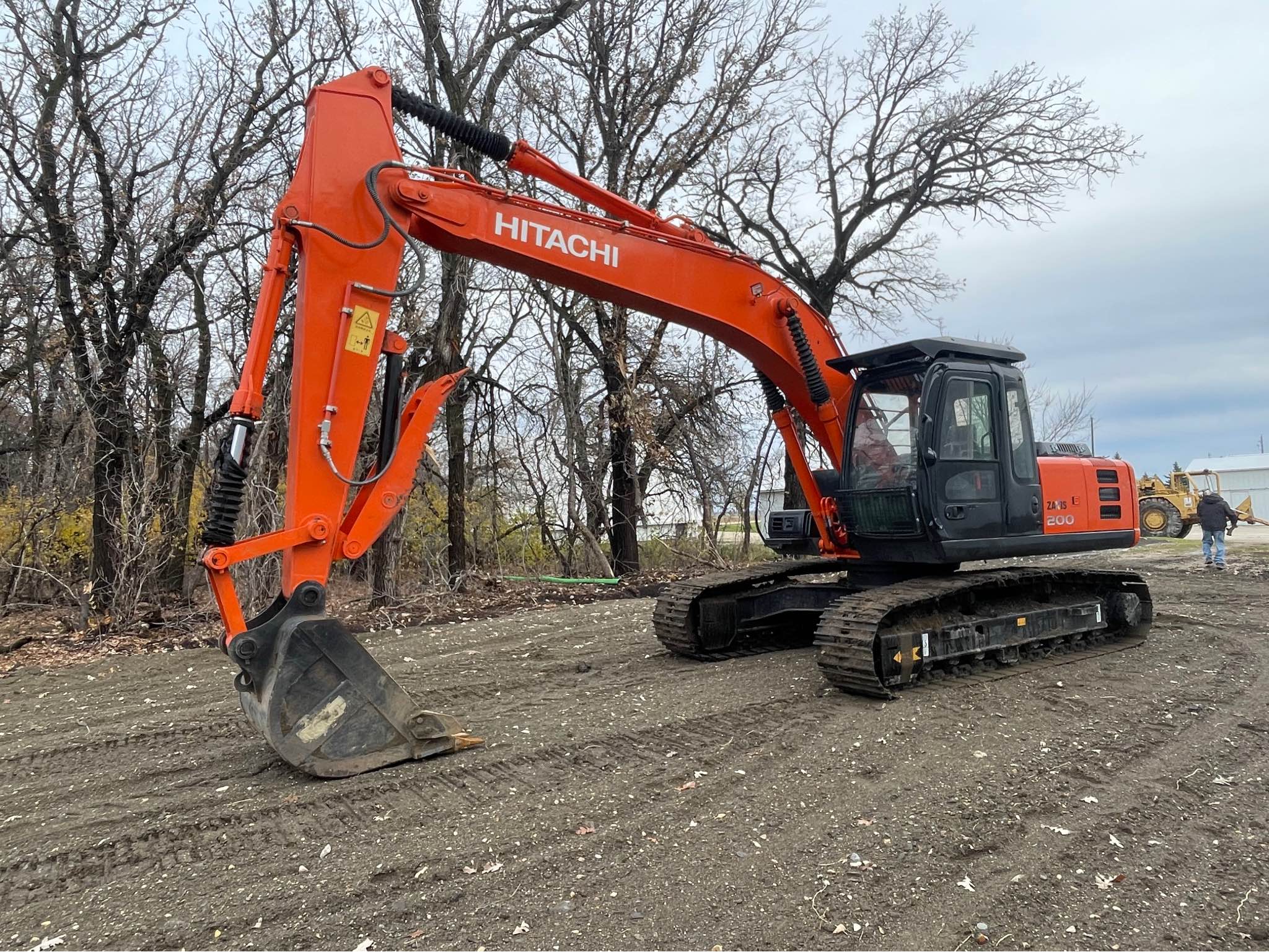 2019 Hitachi ZX 200 Excavator This is a Asian Hitachi zx200 Very