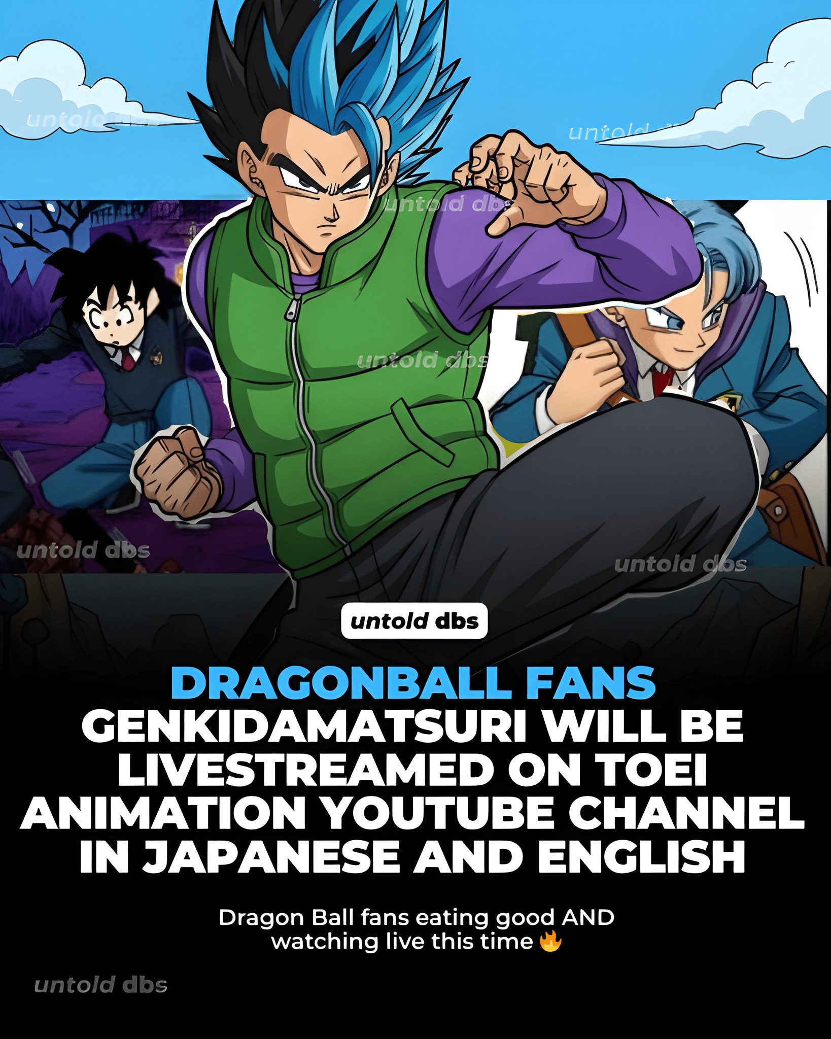 🚨 DBTK x Dragon Ball Z LIVE Showcase 🚨 Join us LIVE on Facebook