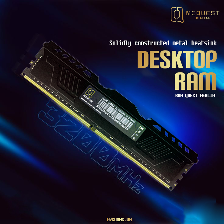 McQuest - RAM QUEST MERLIN – Sức mạnh ổn định, hiệu năng vượt trội Nâng ...