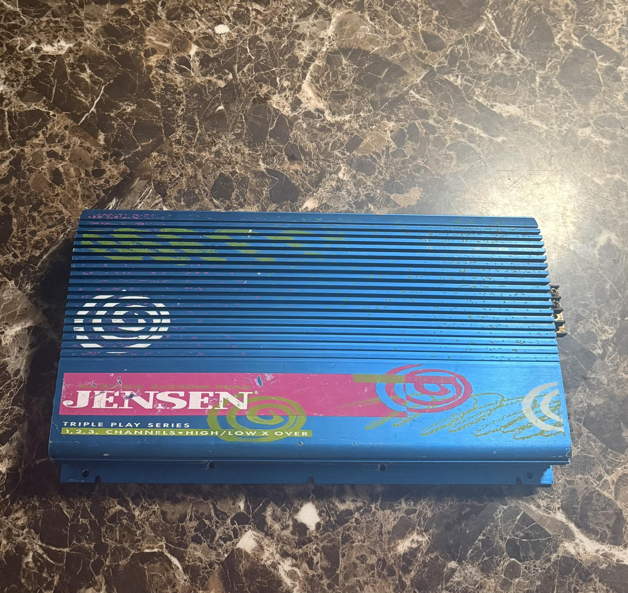 Jensen A432HLX 2/3/4 Channel Amplifier Circa 1997 Triple Play
