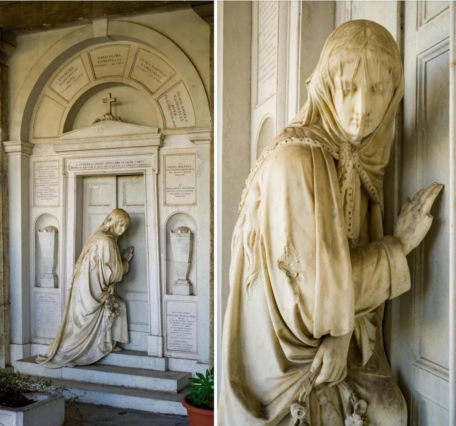 Giovanni Battista Lombardi's marble sculpture masterpiece in