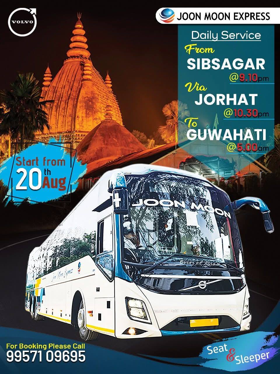 Joon Moon Express is going to start its new Volvo bus service on