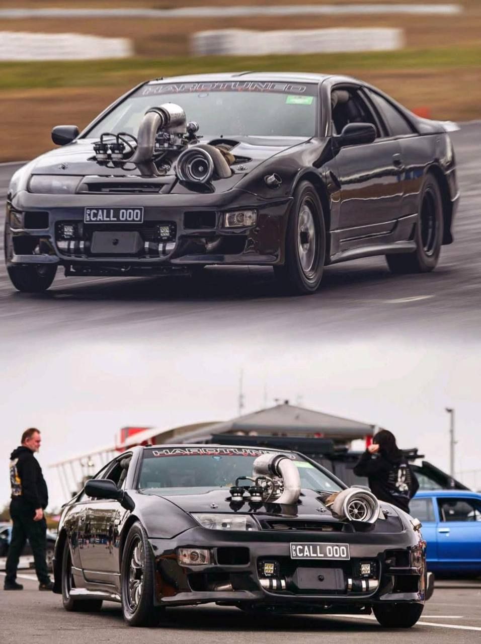 Here's something you don't see every day! An 834whp 300ZX that's