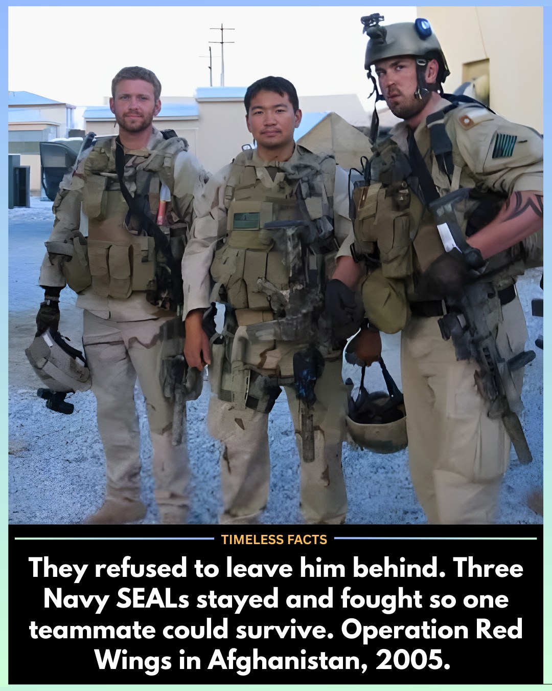 This image relates to Operation Red Wings, a U.S. Navy SEAL