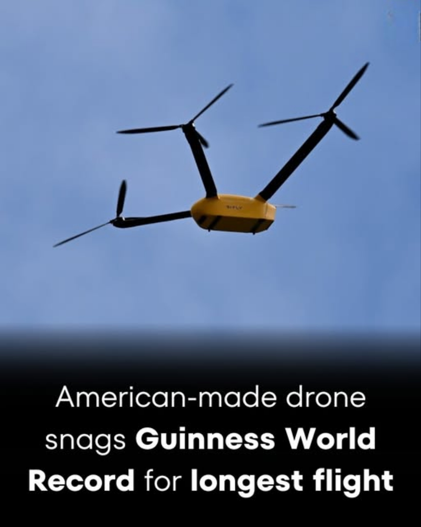Fact - SiFly’s Q12 drone set a Guinness World Record for the longest ...