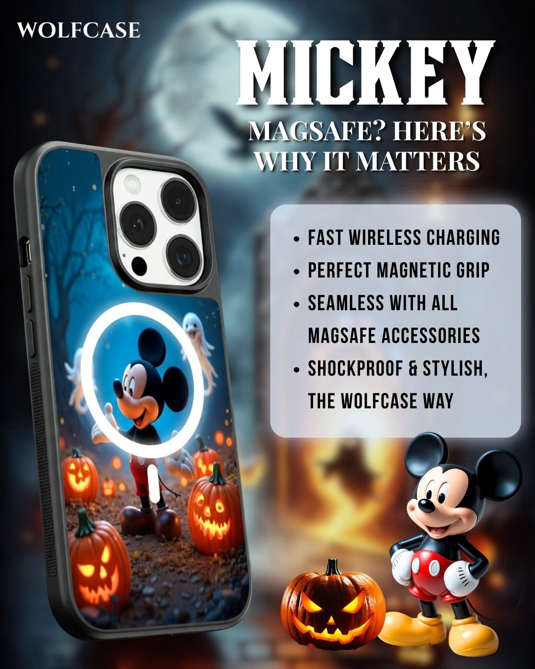 WolfCase - MagSafe, But Make It Magical 🪄 Meet the Mickey... | Facebook