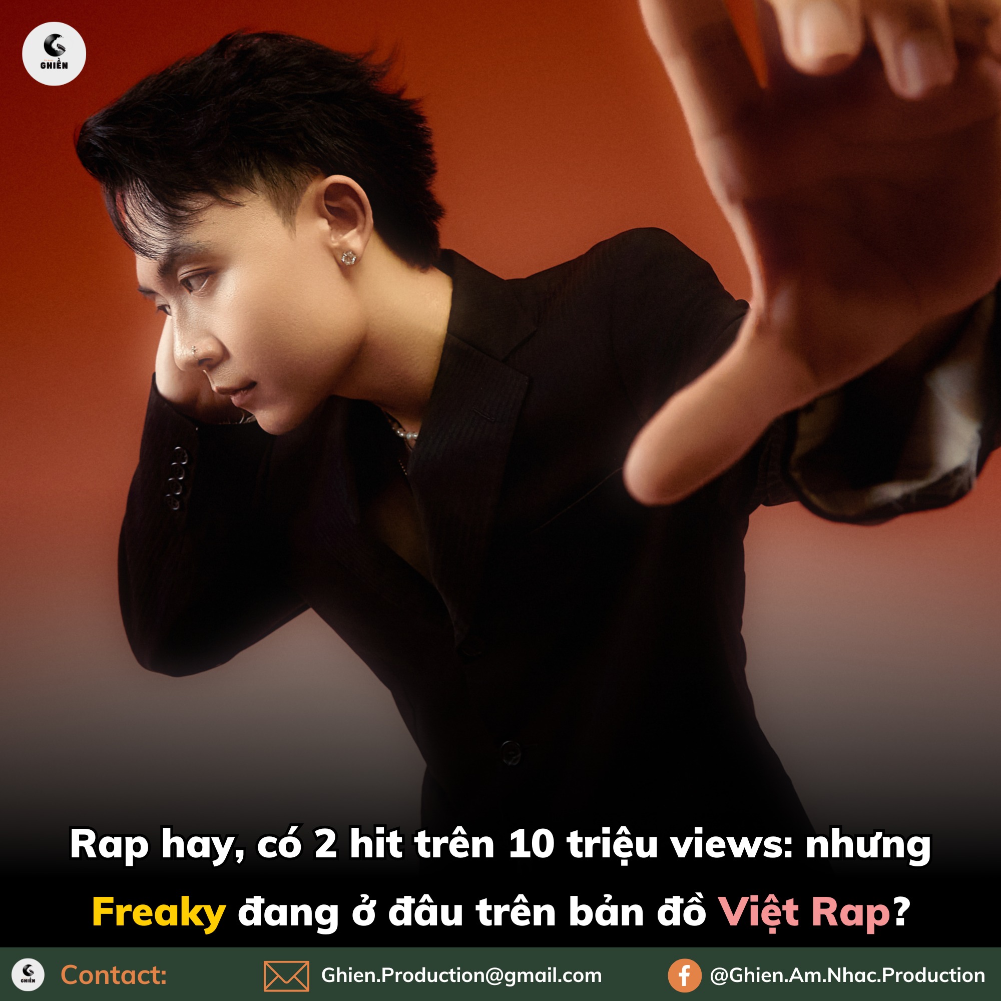 Ghiền - 🎤 Hơn 10 năm theo đuổi rap, Freaky đã sở hữu nhiều bản hit ...