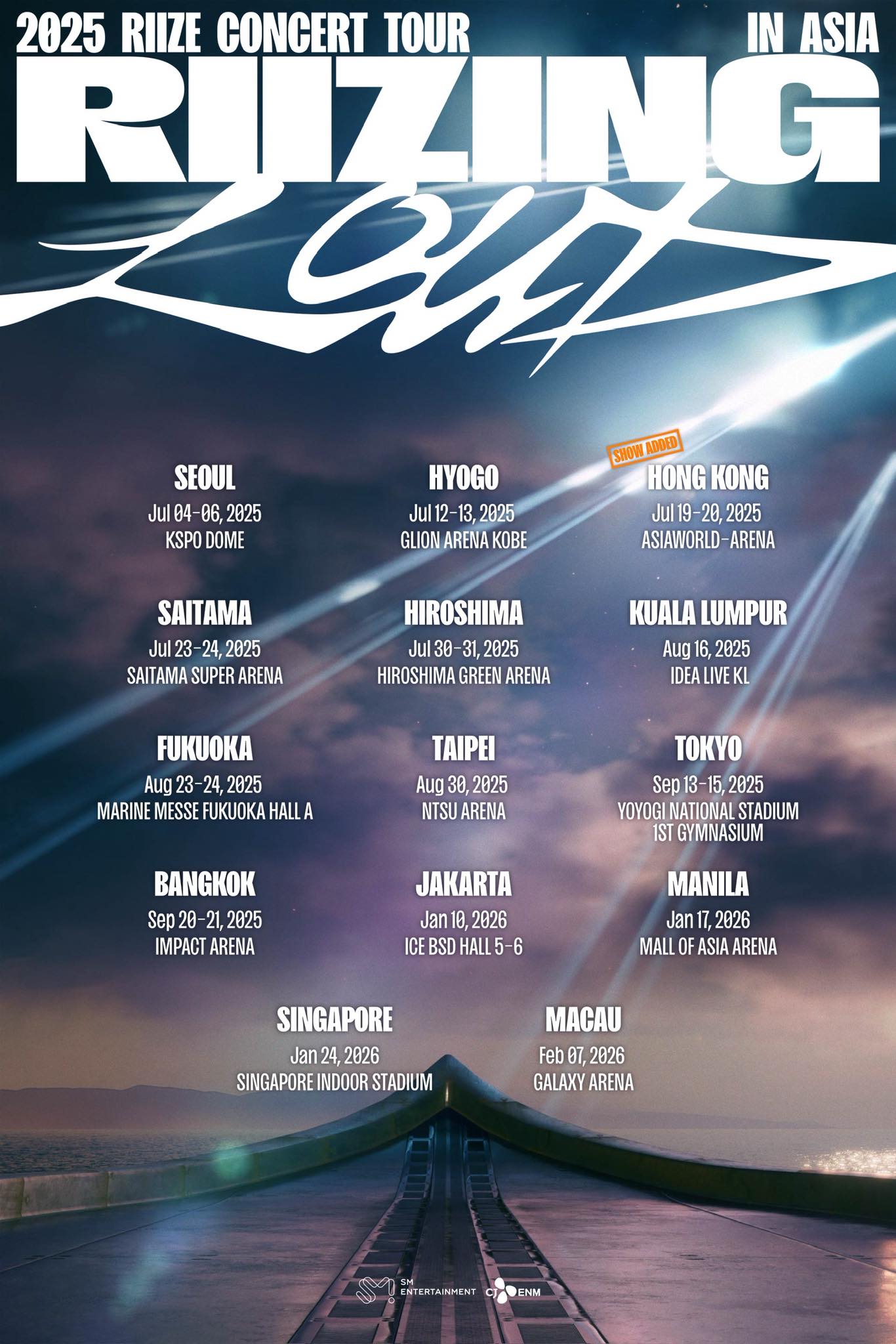 RIZE LIVE TOUR 2025 “NOLU” 6.4 RIZE ×OZROSAURUS at KT Zepp