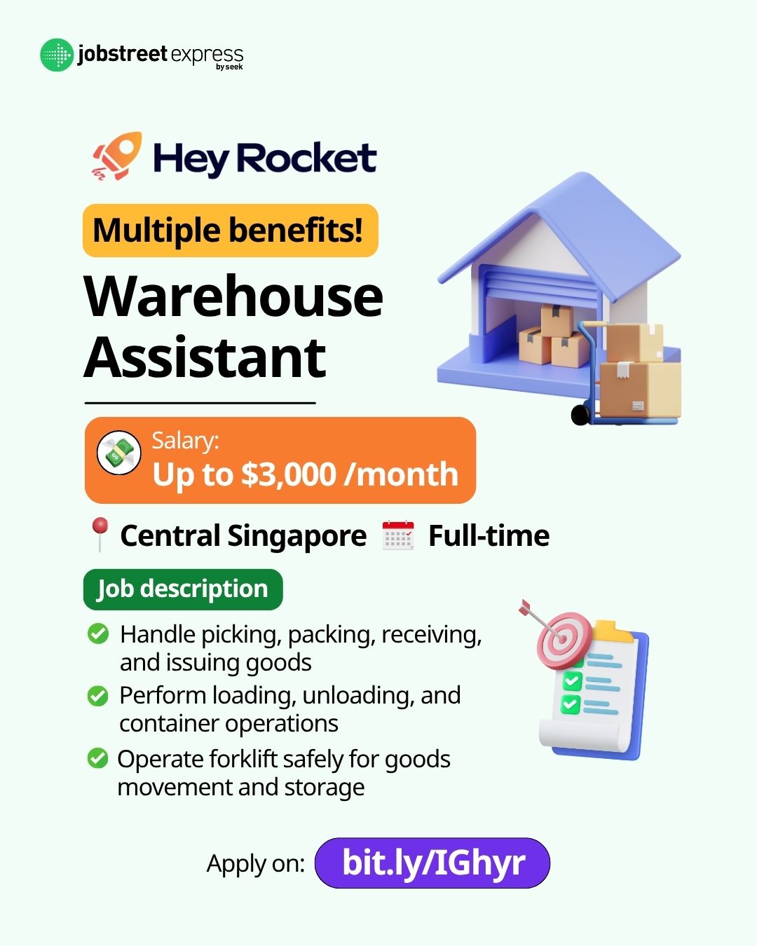 Ready to lift your career... - Jobstreet Express Singapore | Facebook