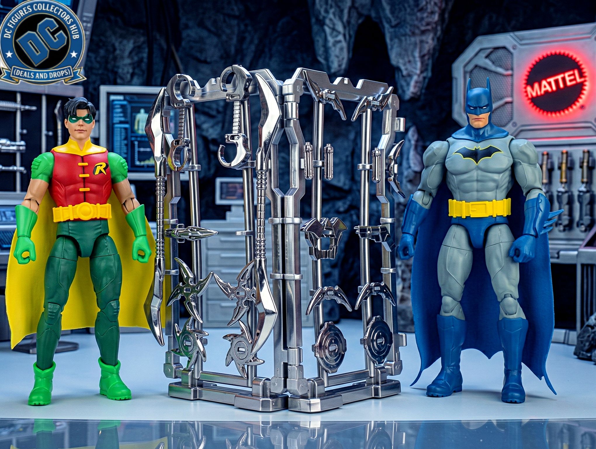 FIRST LOOK - New ​Mattel DC Core 6.5 Inch Robin Figure & Cycle