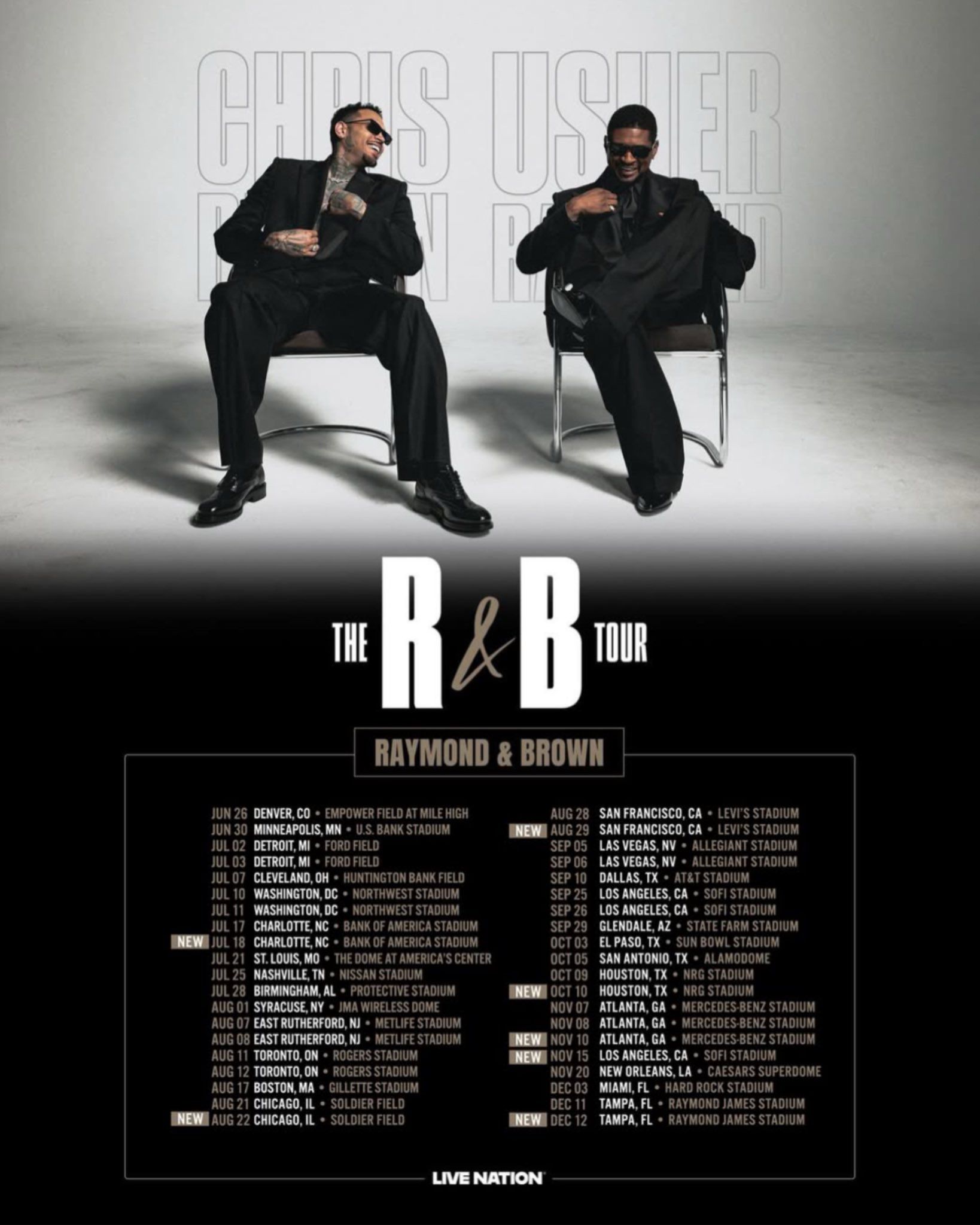 DOUBLE/DOUBLE BEST LIVE We R&B TOUR FIN… With the highly anticipated tour that's approaching, we want to