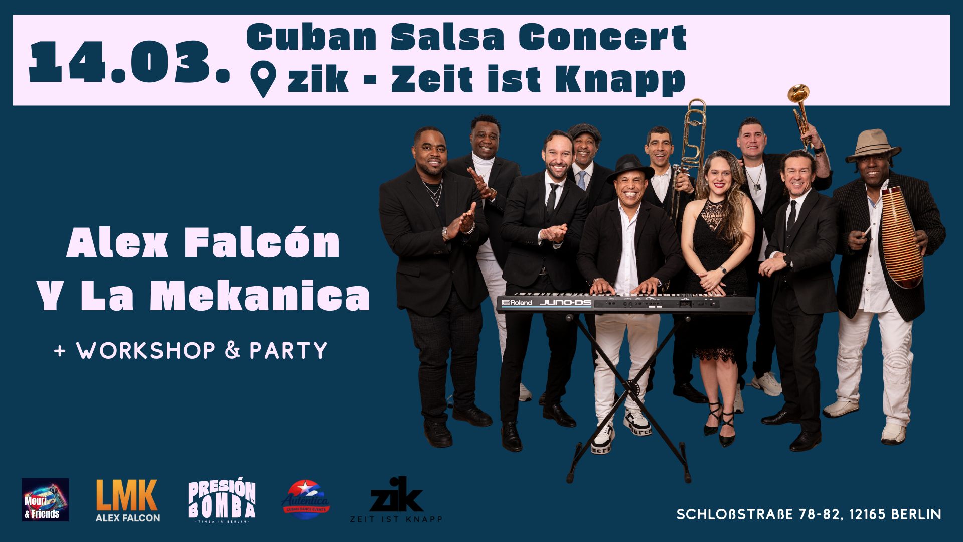 Cuban Concert with Alex Falcón Y La Mekanica