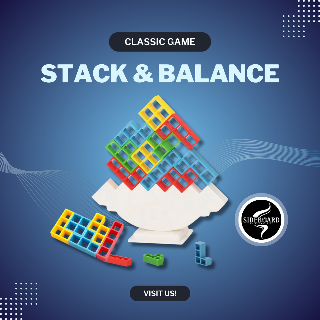 Sideboard - Ready, steady… stack!🧱 Our stack and balance game is the ...