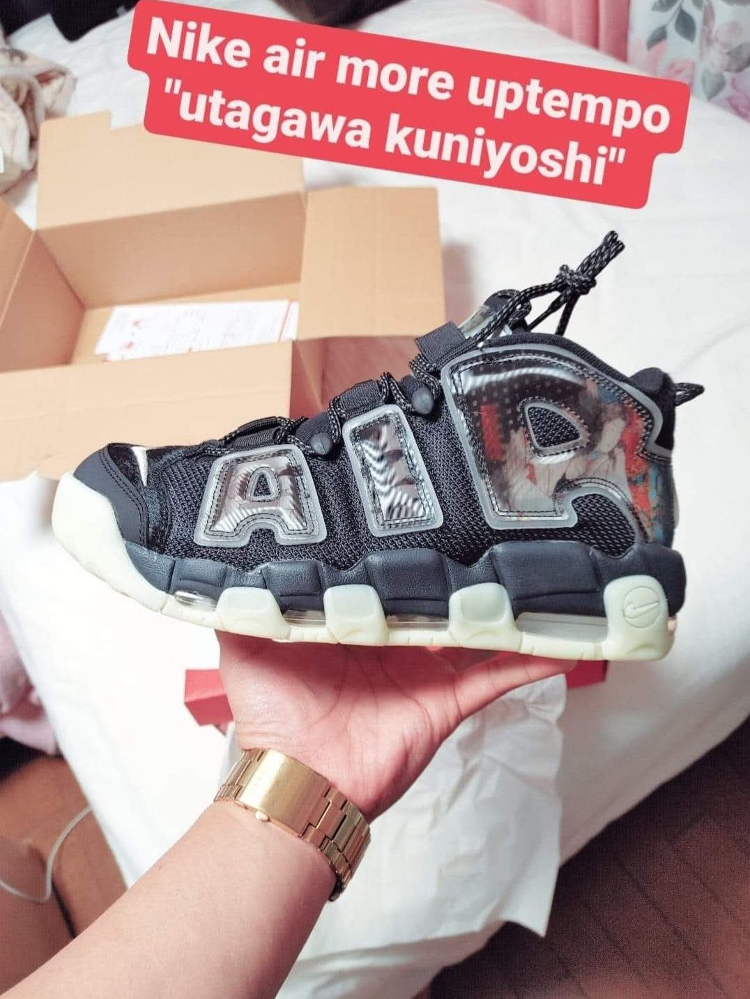 シューズ(男性用) Nike Air More Uptempo Utagawa Kuniyoshi DM6213