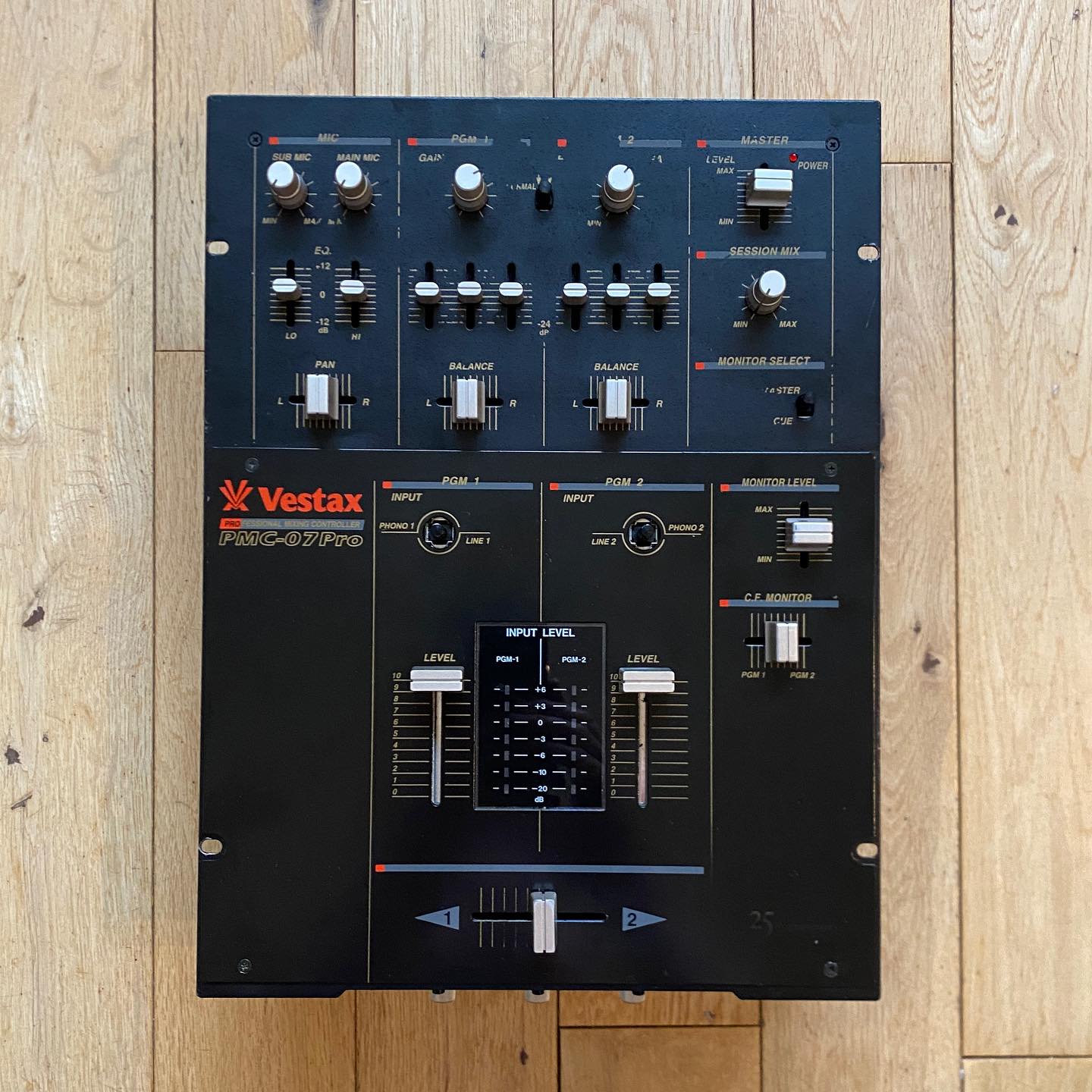 The last of the Vestax PMC-07s that came in this week. The first