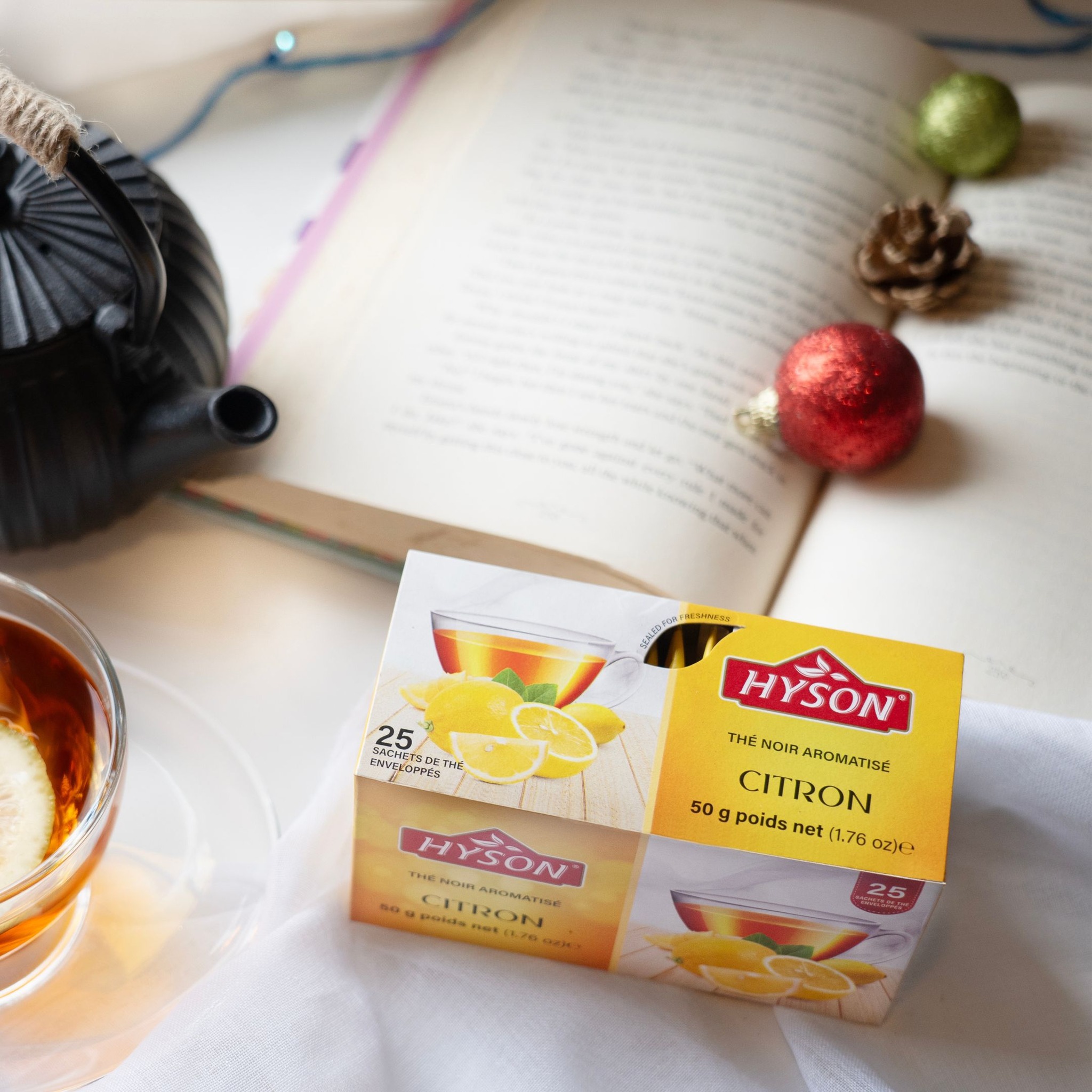 Hyson - 🍋🎄 Bright, bold, and beautifully festive — Hyson Citron Tea ...