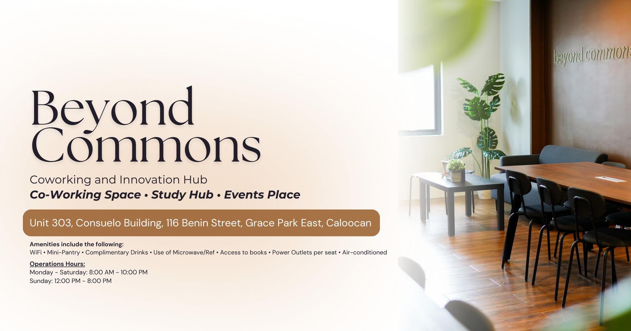 Beyond Commons Coworking and Innovation Hub | Caloocan