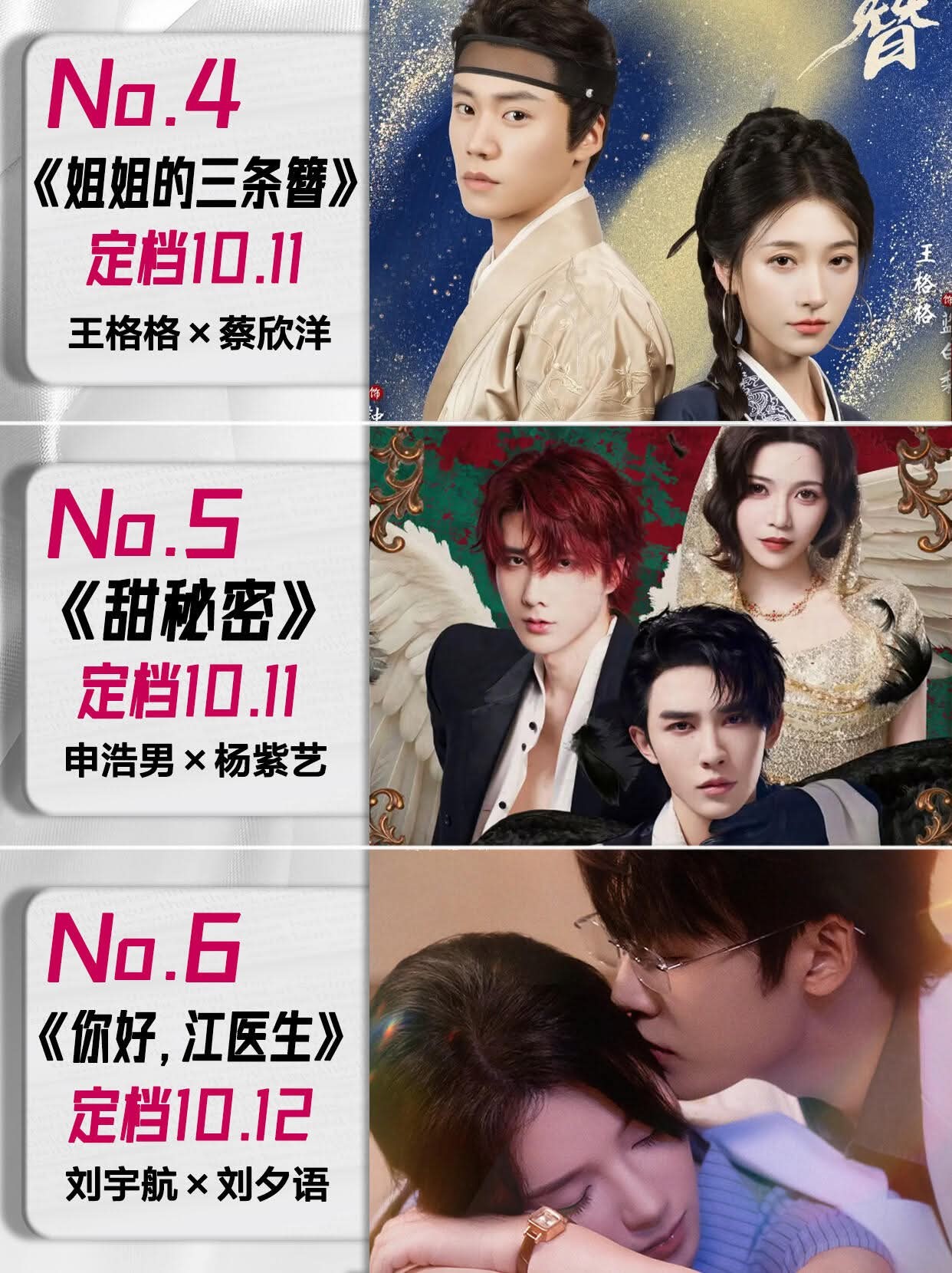 中國短劇吧 - #10月中下旬預計上檔劇 ※抖音中國版付費觀看，紅果短劇， 或在YT搜尋。 cr:原出處 #短劇 #微短劇 #抖音短劇 #紅果 ...