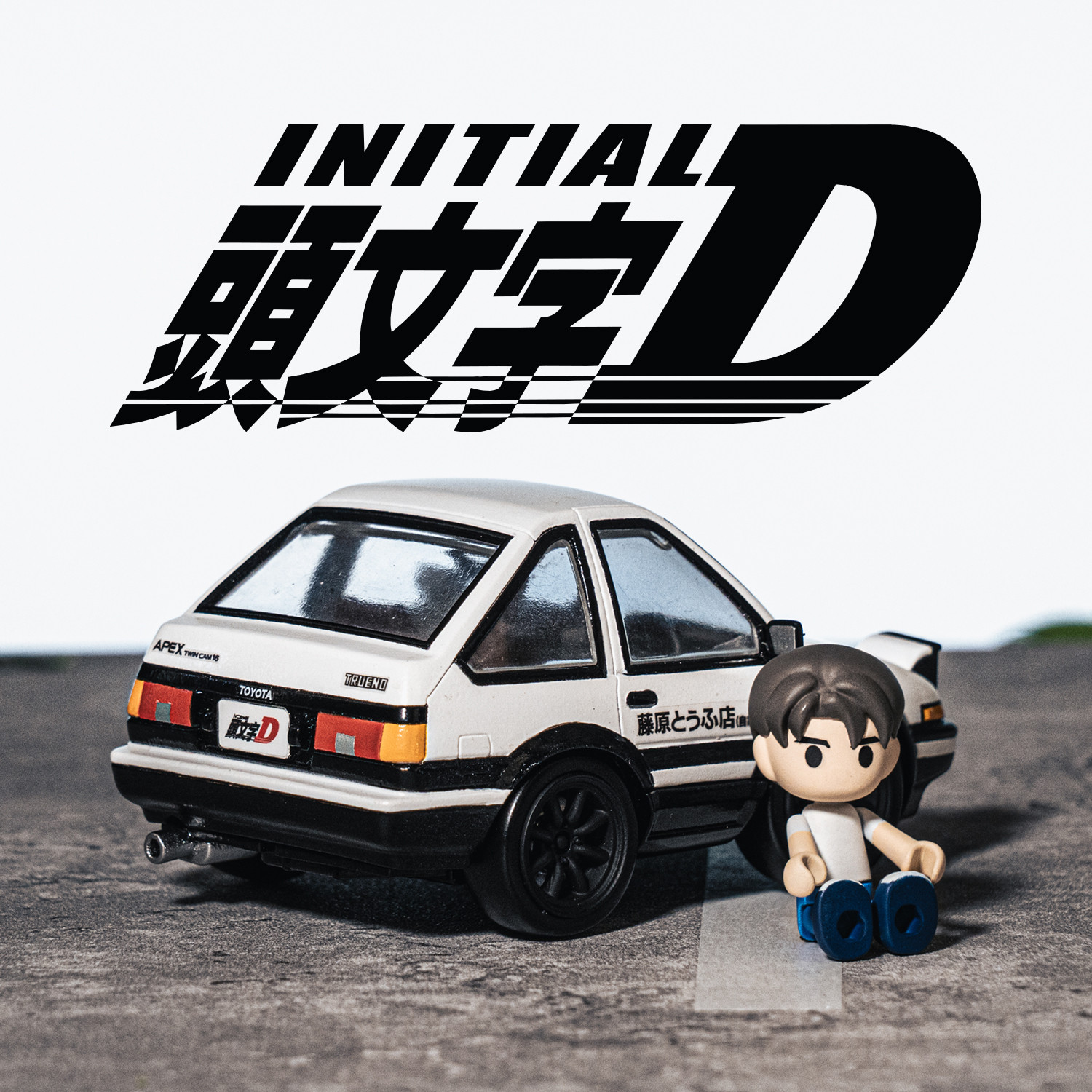 🚨 We're proud to announce the 1:24 Initial D Toyota Trueno AE86